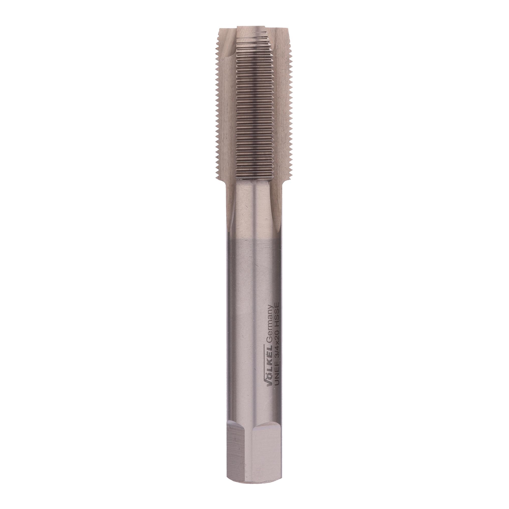 Метчик машинный Volkel HSSE ISO529 2b дюймовая резьба UNEF 3/4"-20 83329