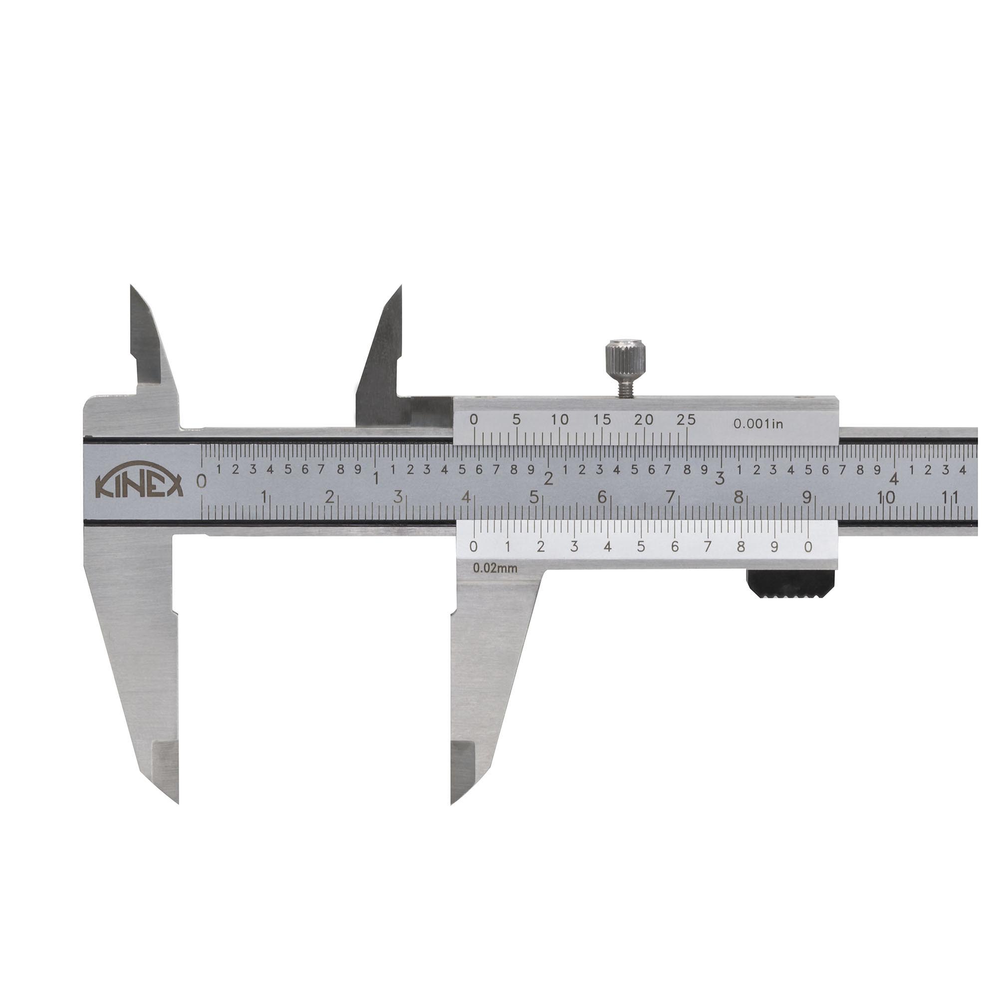 Штангенциркуль Kinex ШЦ-1-150/40мм 0,02мм+inch DIN862 6000-02-150