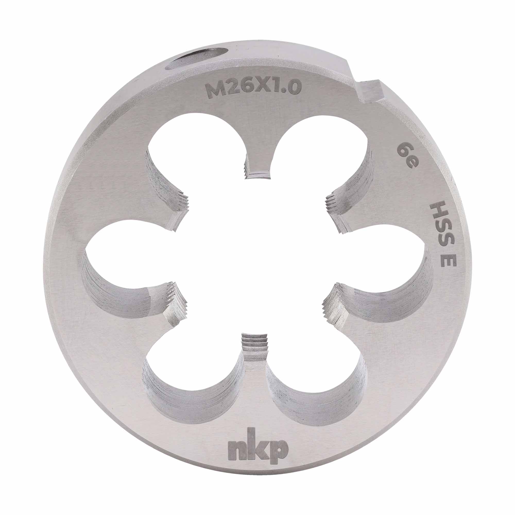 Плашка NKP М26х1,0 DINEN22568 HSSE 6e 55х16мм 289263N