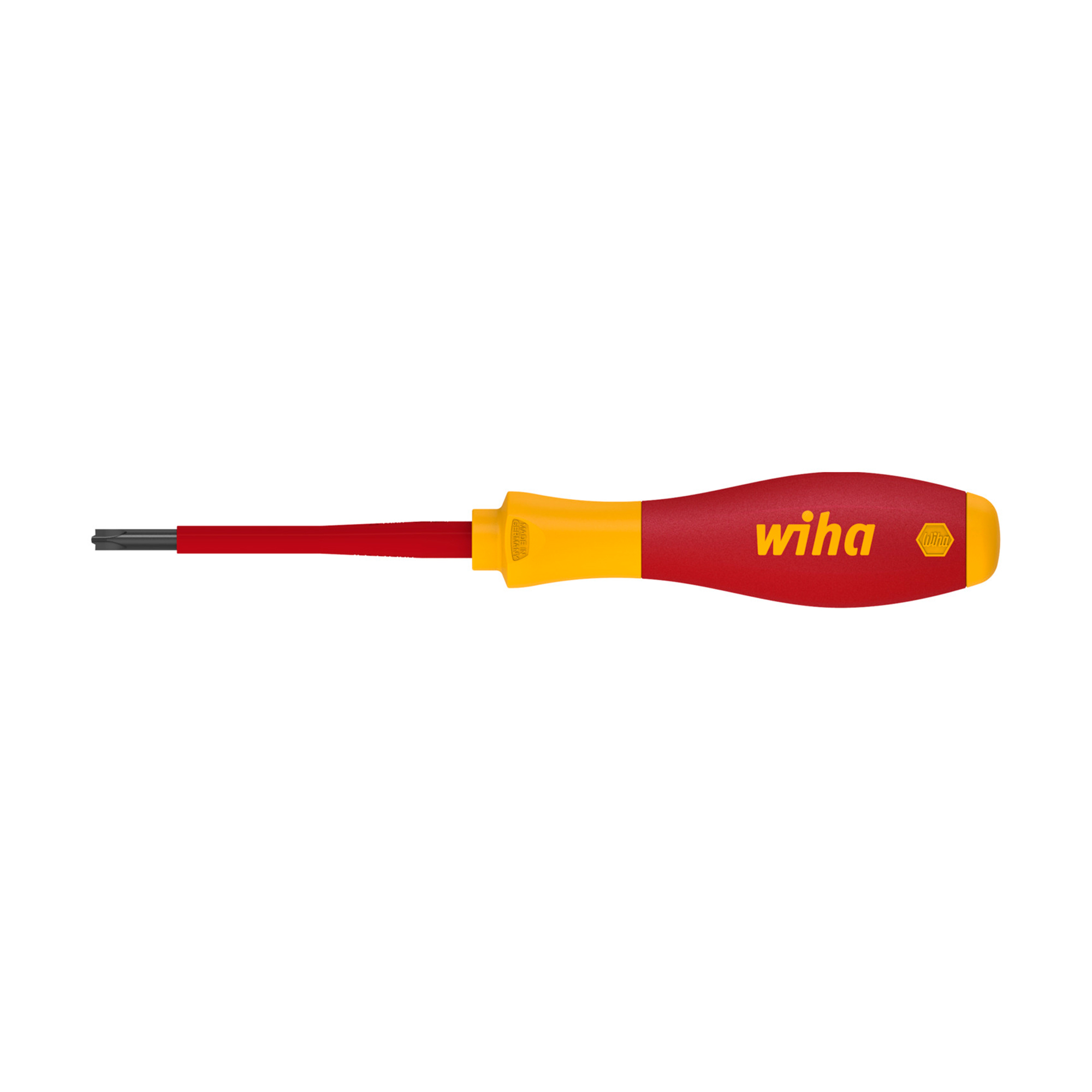 Отвертка диэлектрическая SoftFinish Electric SL/PH1х80мм Wiha 327 30716