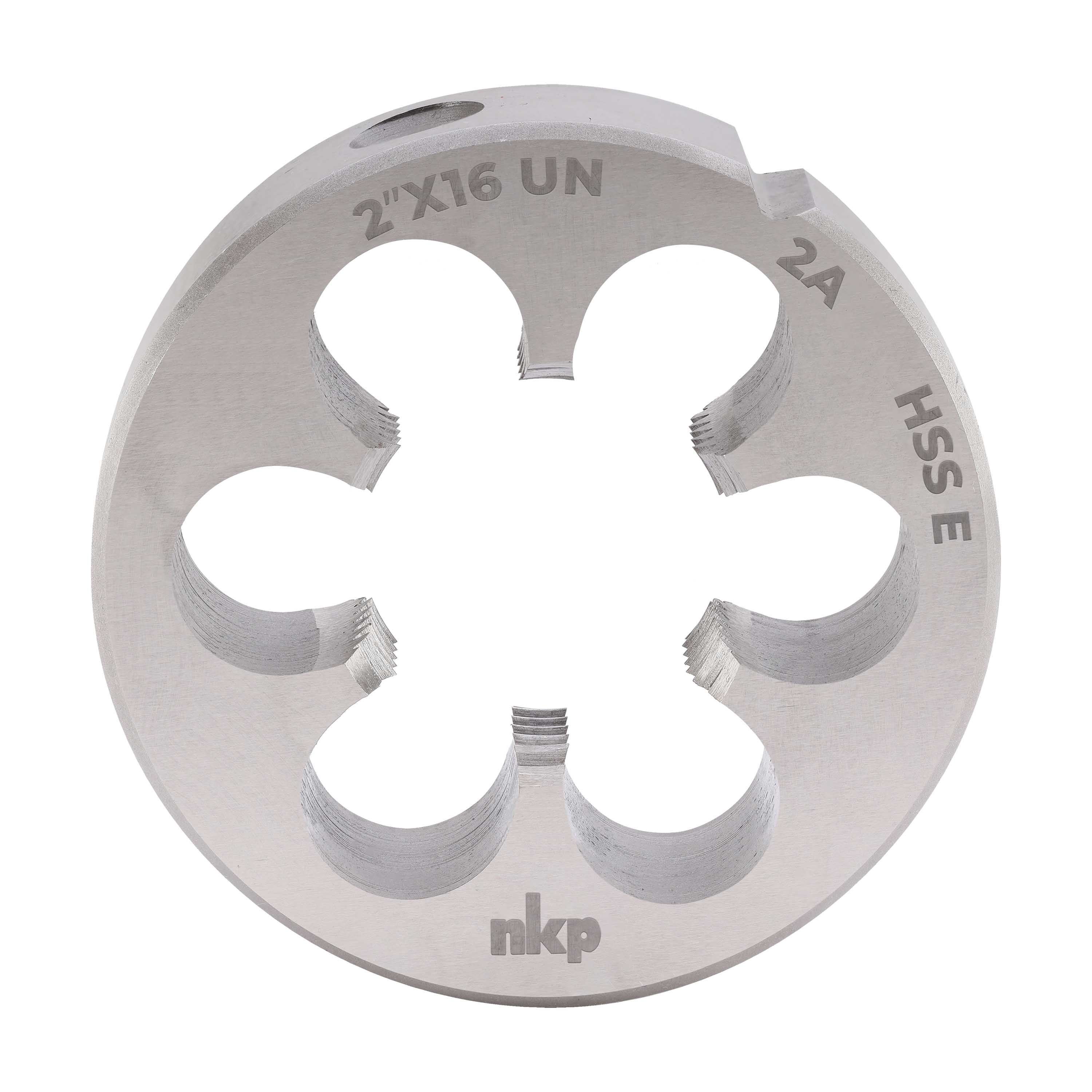 Плашка дюймовая NKP UN 2,0"-16 HSSE DIN22568 90x22мм 29920000UN16