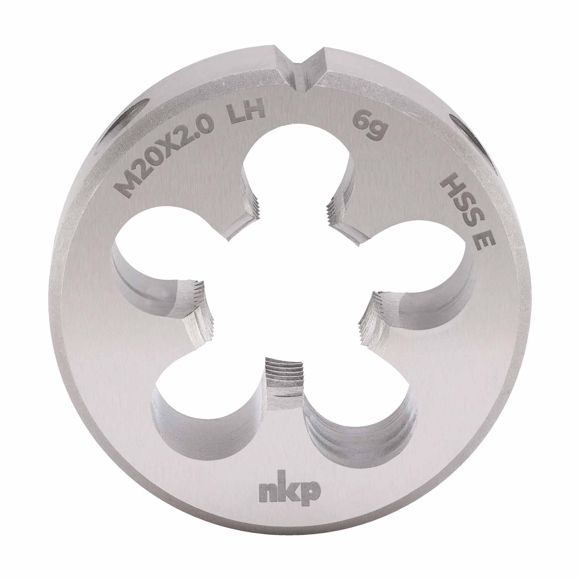Плашка левая NKP М20х2,0 DINEN22568 HSSE 6g 45х14мм 294201N