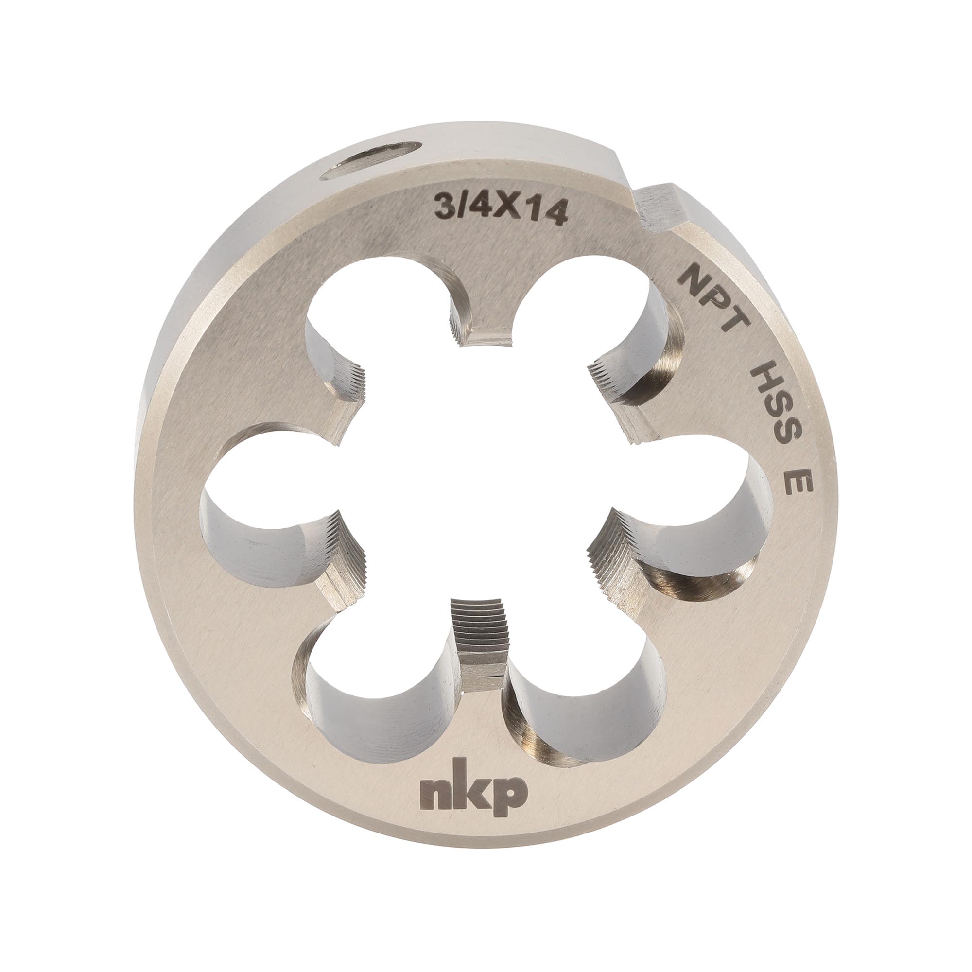Плашка коническая NKP NPT 3/4"-14 HSSE DIN EN 24230 55x22мм 121001-N1-4635