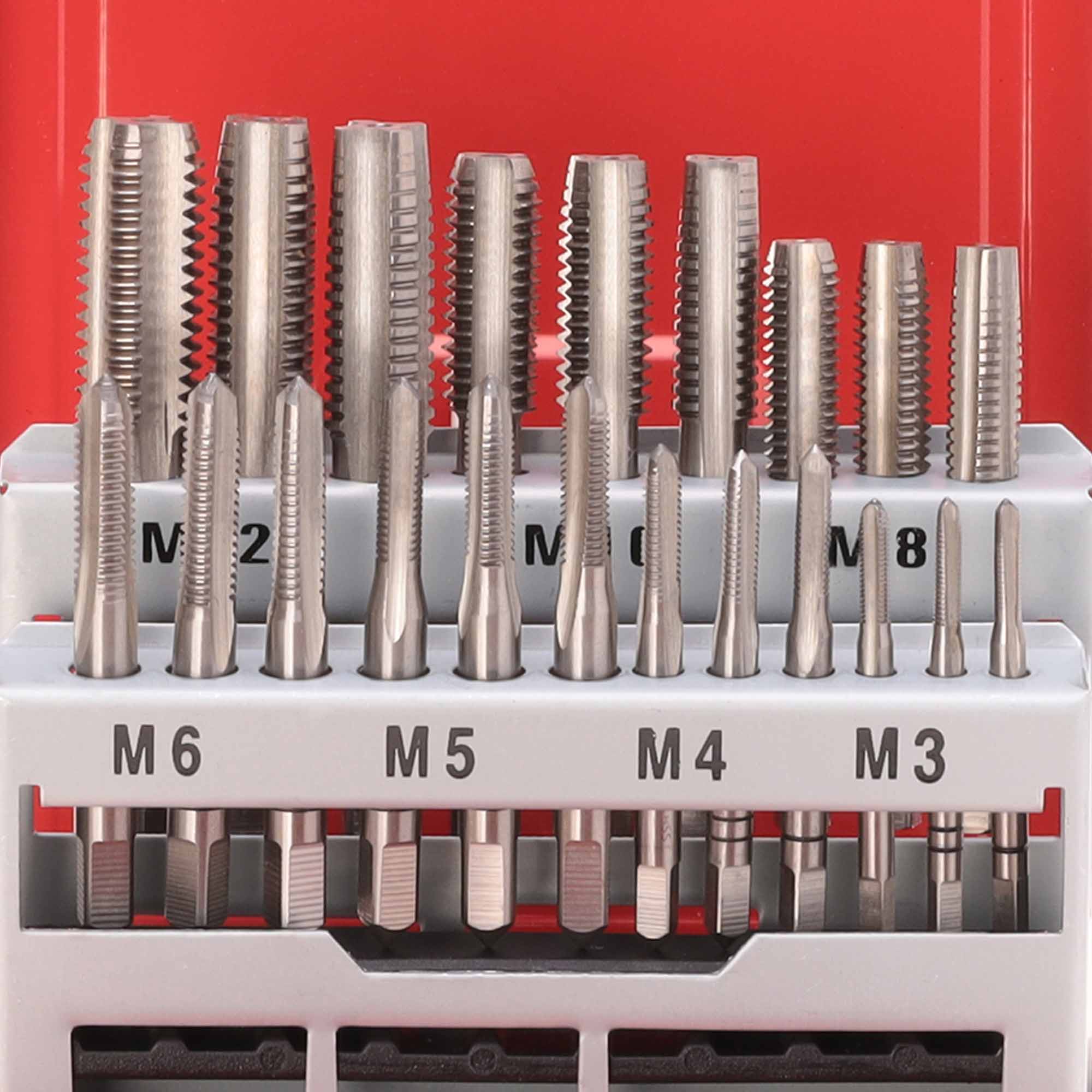 Набор комплектных метчиков Ruko M3-M12 HSS-G DIN352 21пр 245001