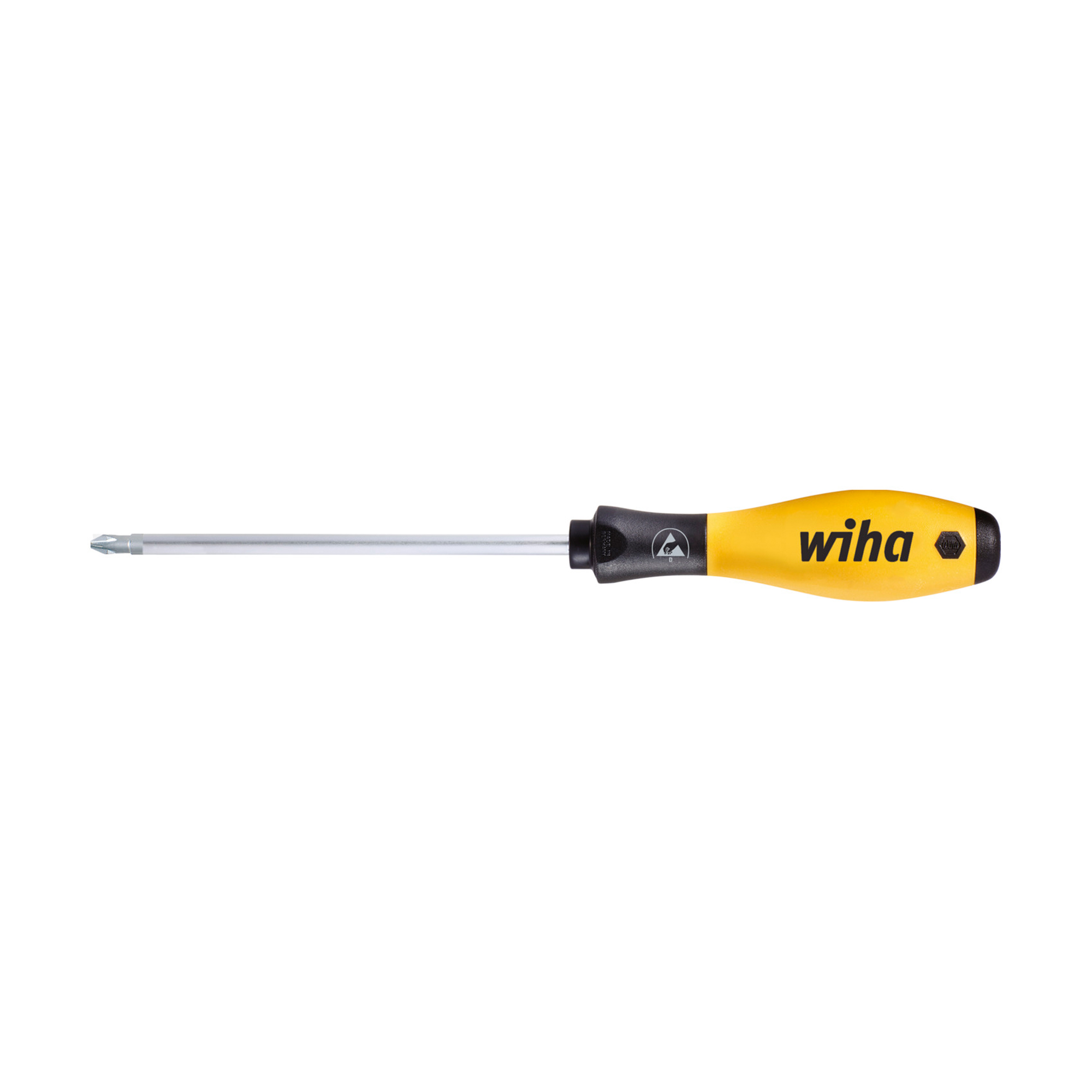 Отвертка SoftFinish PH2х100мм ESD Wiha 311ESD 08186