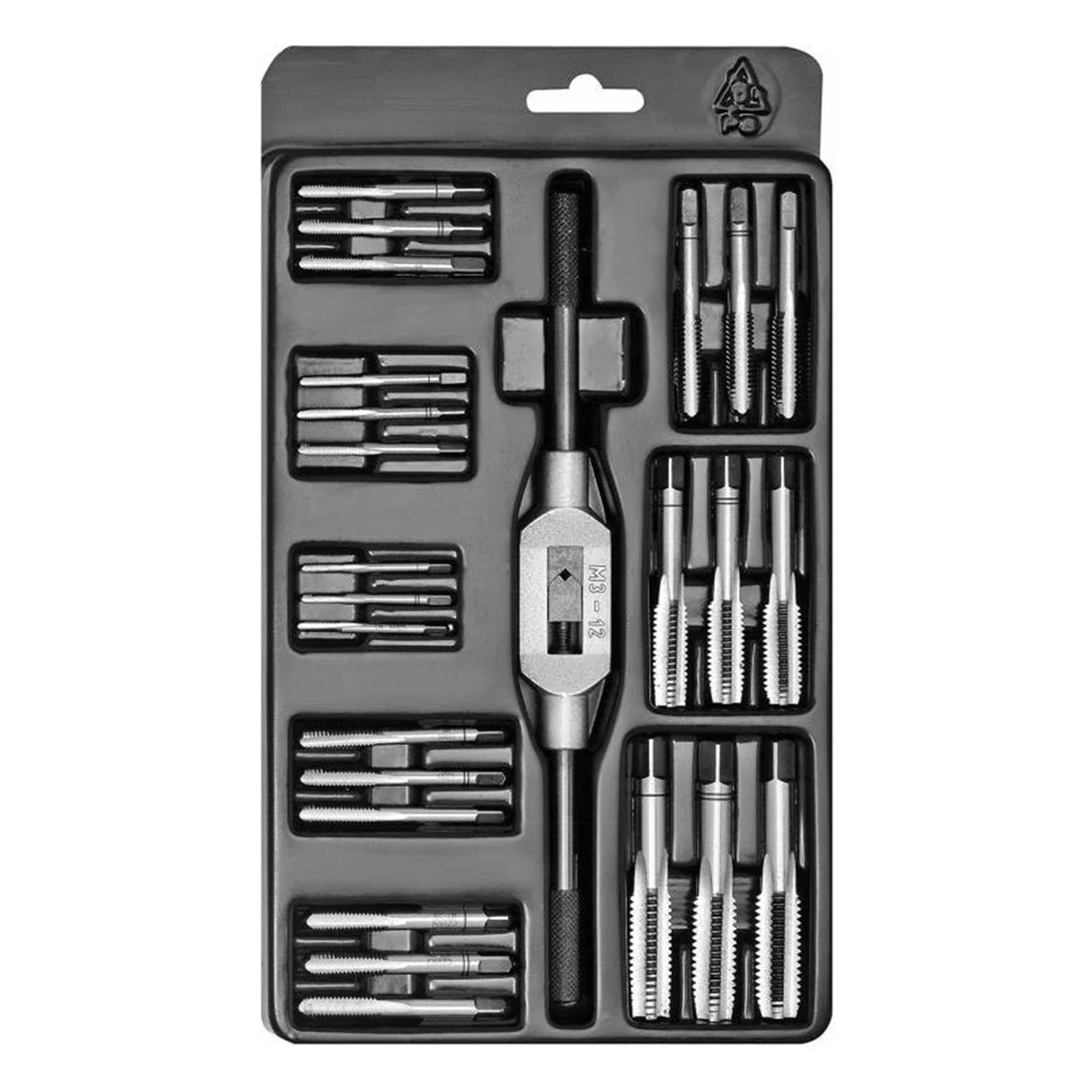 Набор комплектных метчиков Bucovice Tools M3-M12 HSS-OX CSN223010 25пр 340137