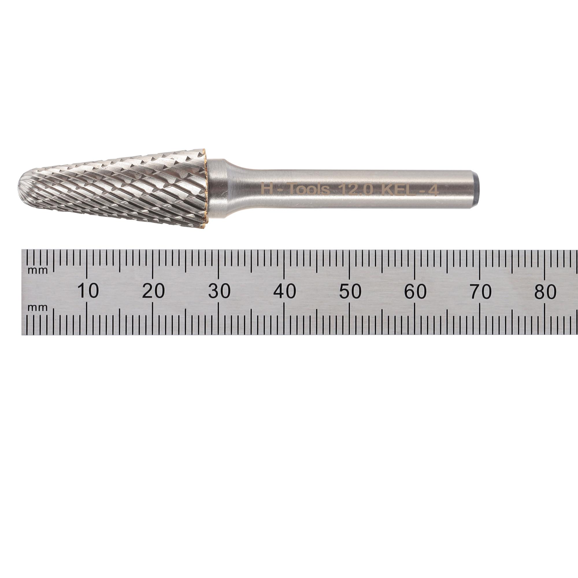 Бор-фреза твердосплавная H-Tools L(KEL) 12,0x30x70x6мм HM 116236HT