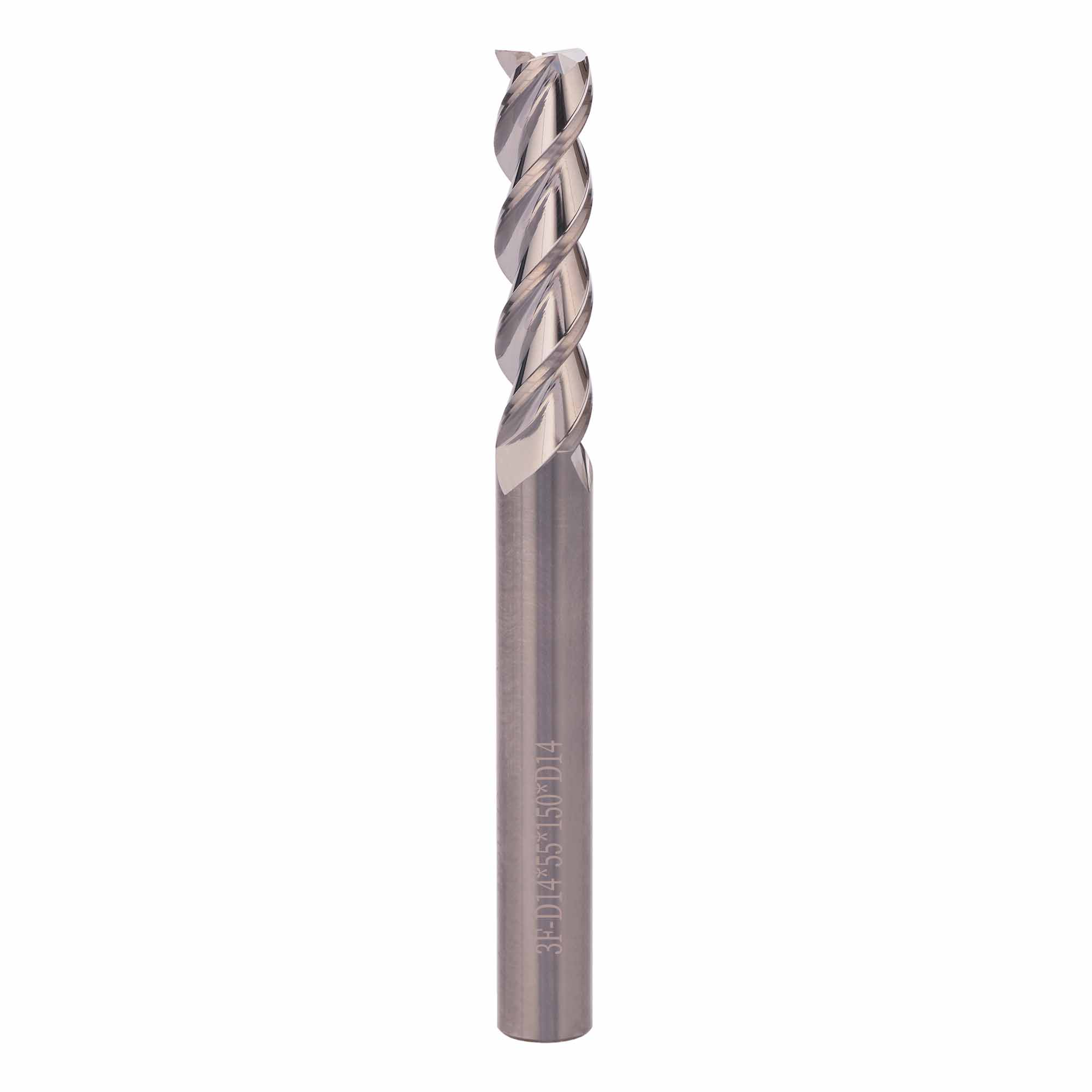 Фреза твердосплавная по алюминию H-Tools 14x150/55мм d14 3z A55 6735-140