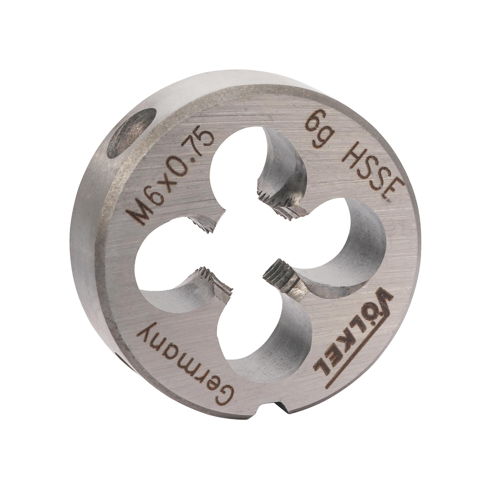 Плашка Volkel М6х0,75 HSSE DIN EN 22568 6g 20х7мм V56418
