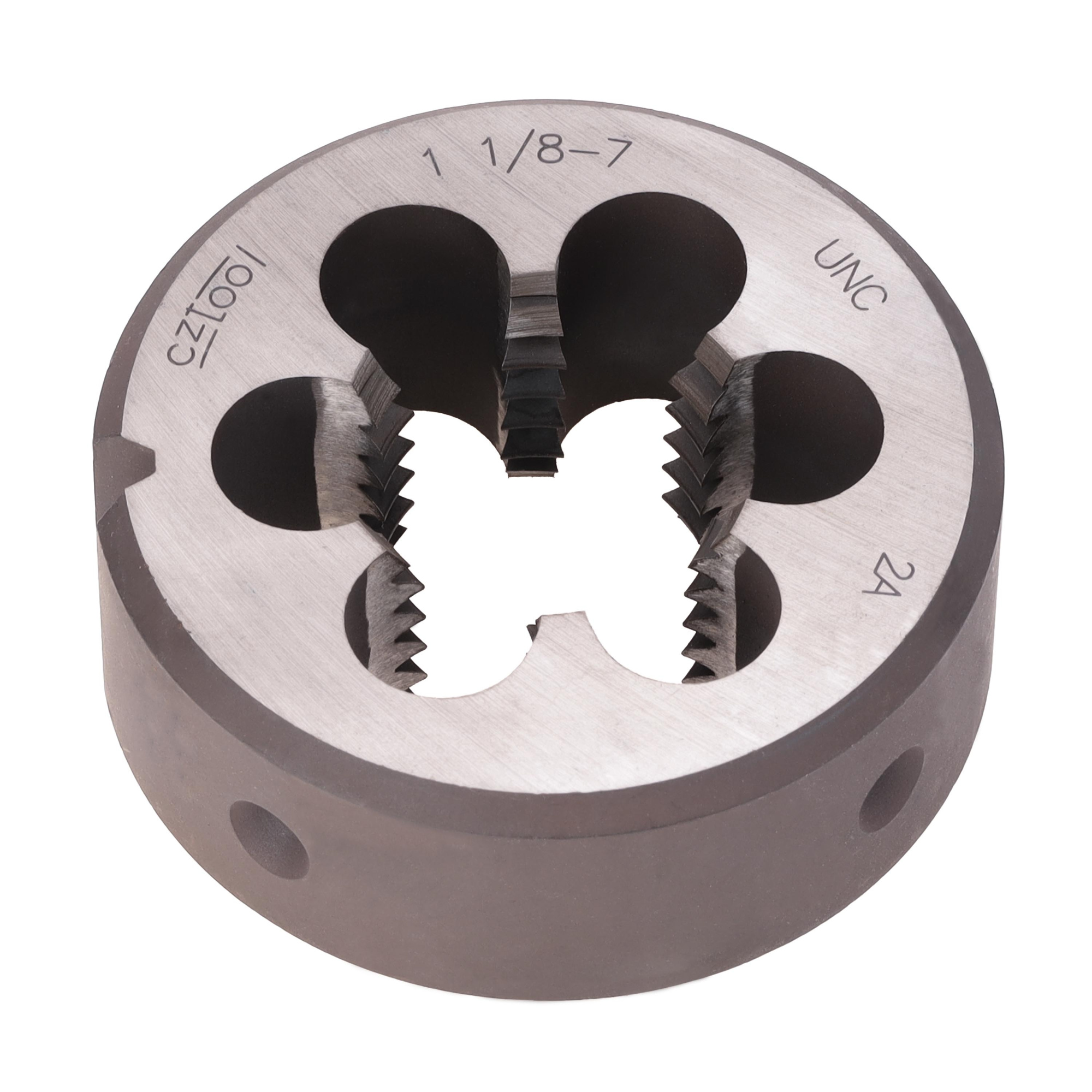 Плашка дюймовая Bucovice Tools UNF 1,1/8"-12 115CrV3 DIN EN 22568 2A 65x18мм 216118
