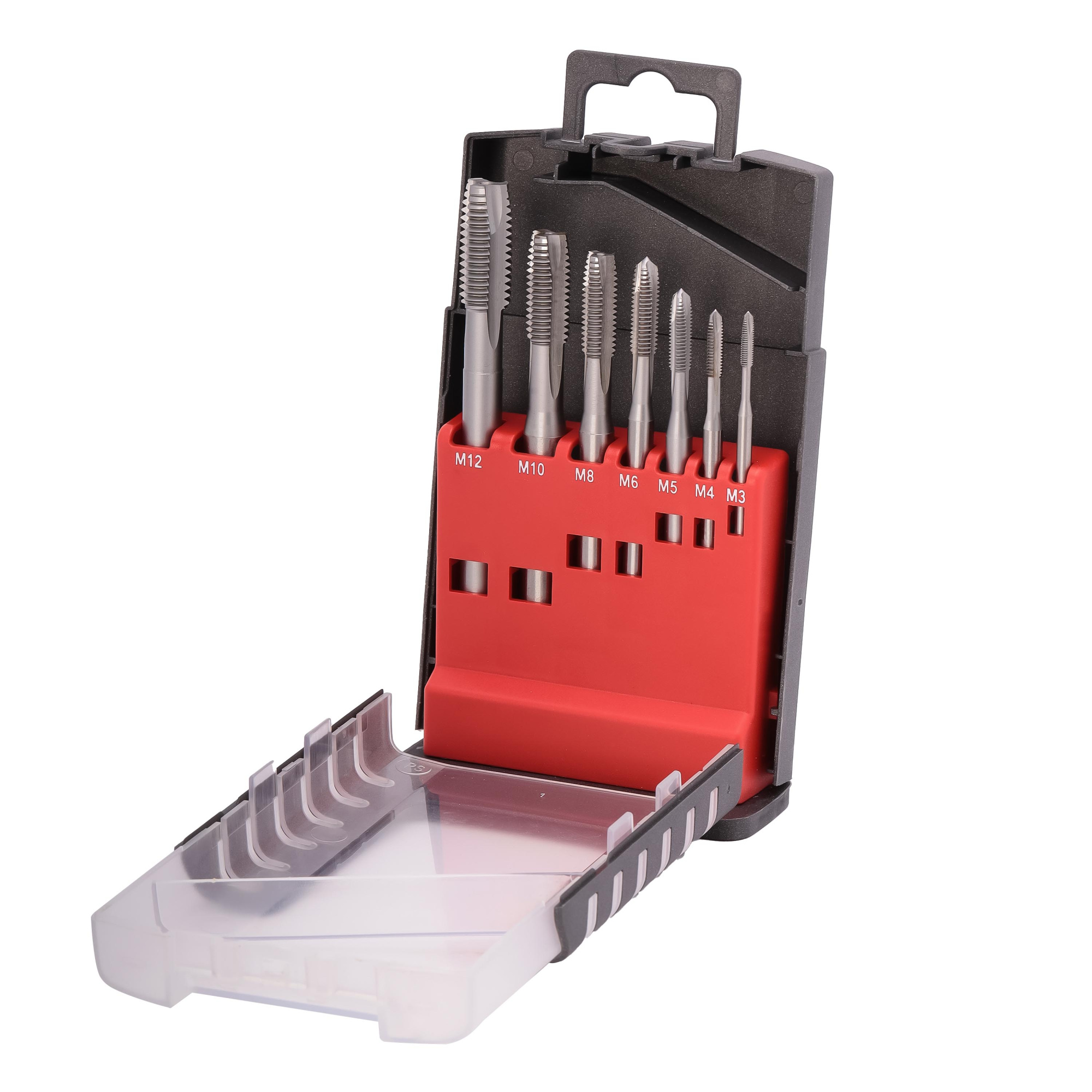 Набор машинных метчиков Bucovice Tools M3-M12 HSS DIN371/376 7пр 105001