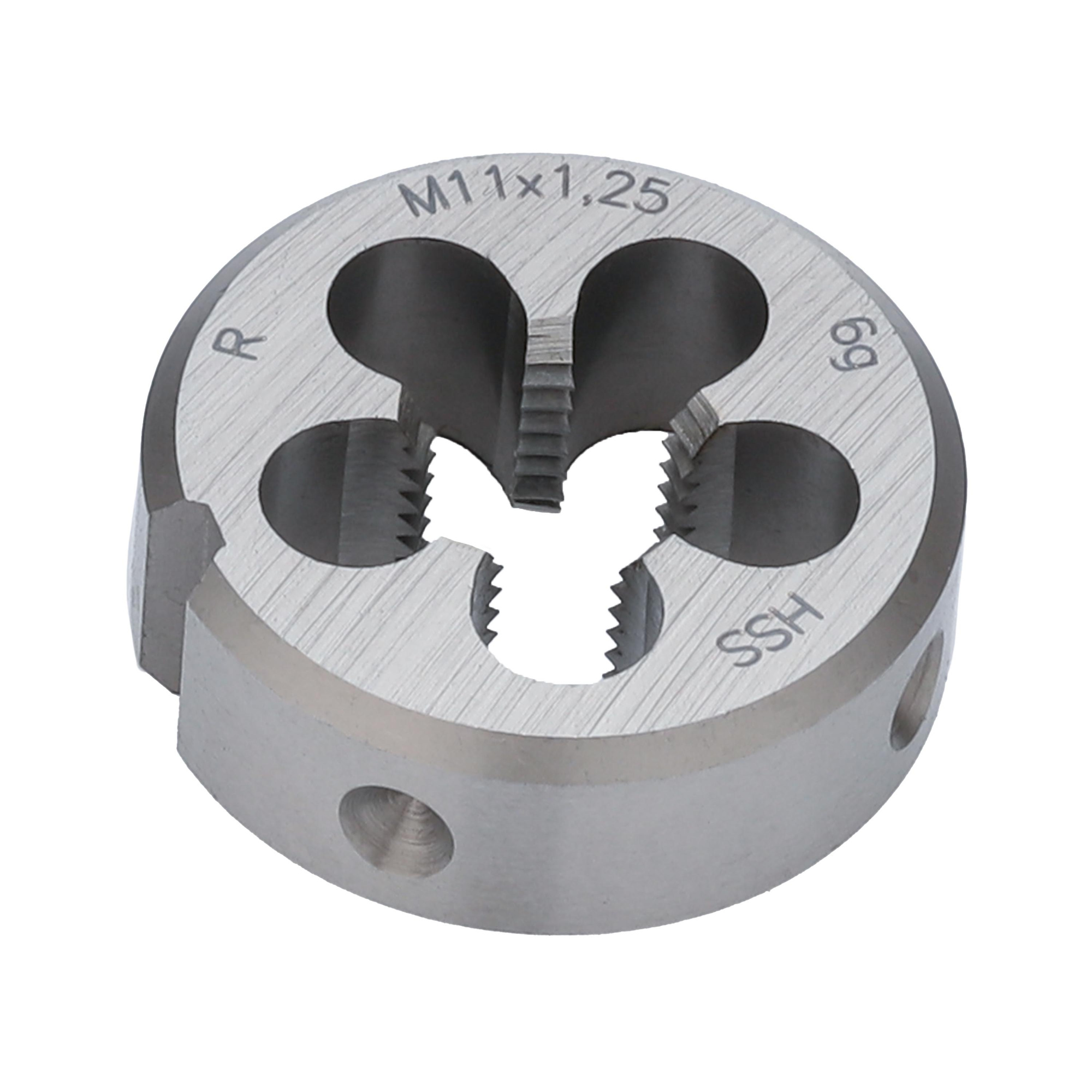 Плашка Ruko М11х1,25 HSS DIN EN 22568 6g 30х11мм 239111
