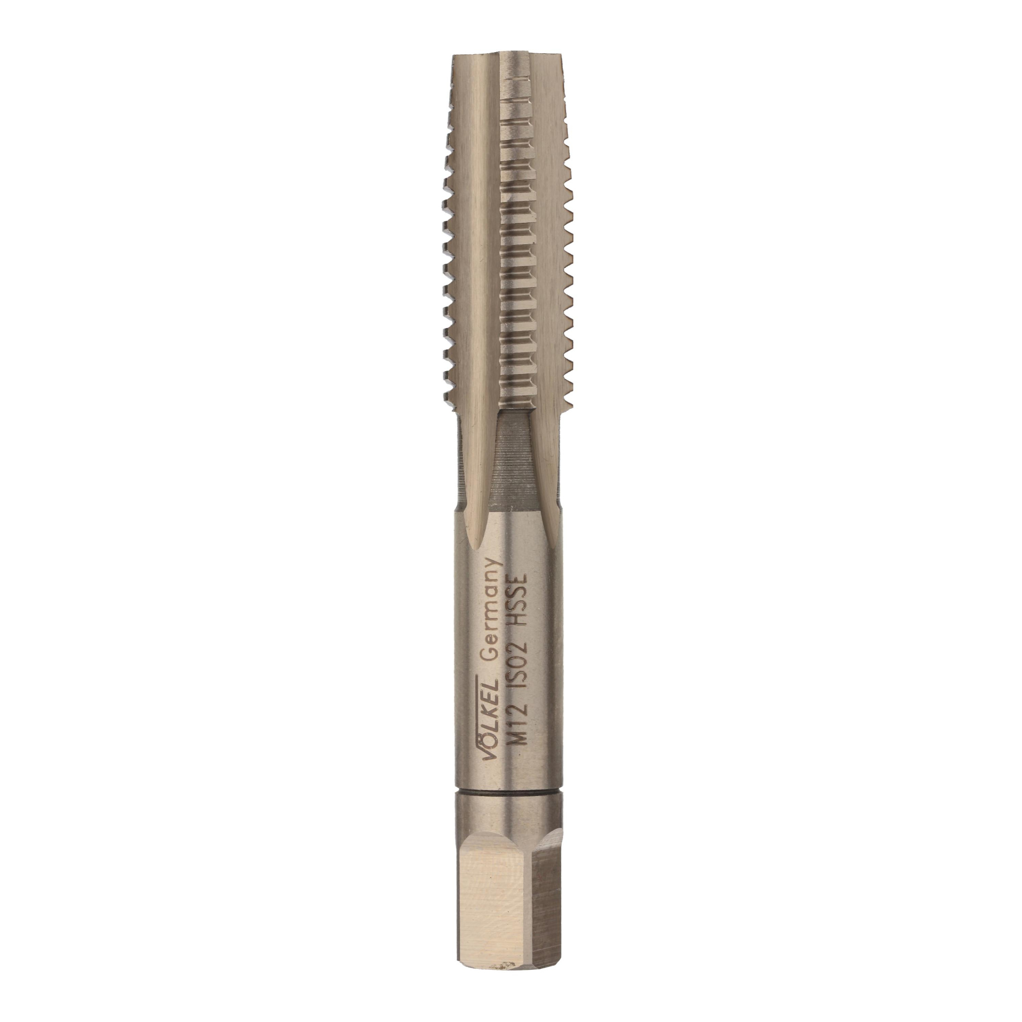 Метчик Volkel HSSE DIN352 6h метрическая резьба М12х1,75 №1 57350-1