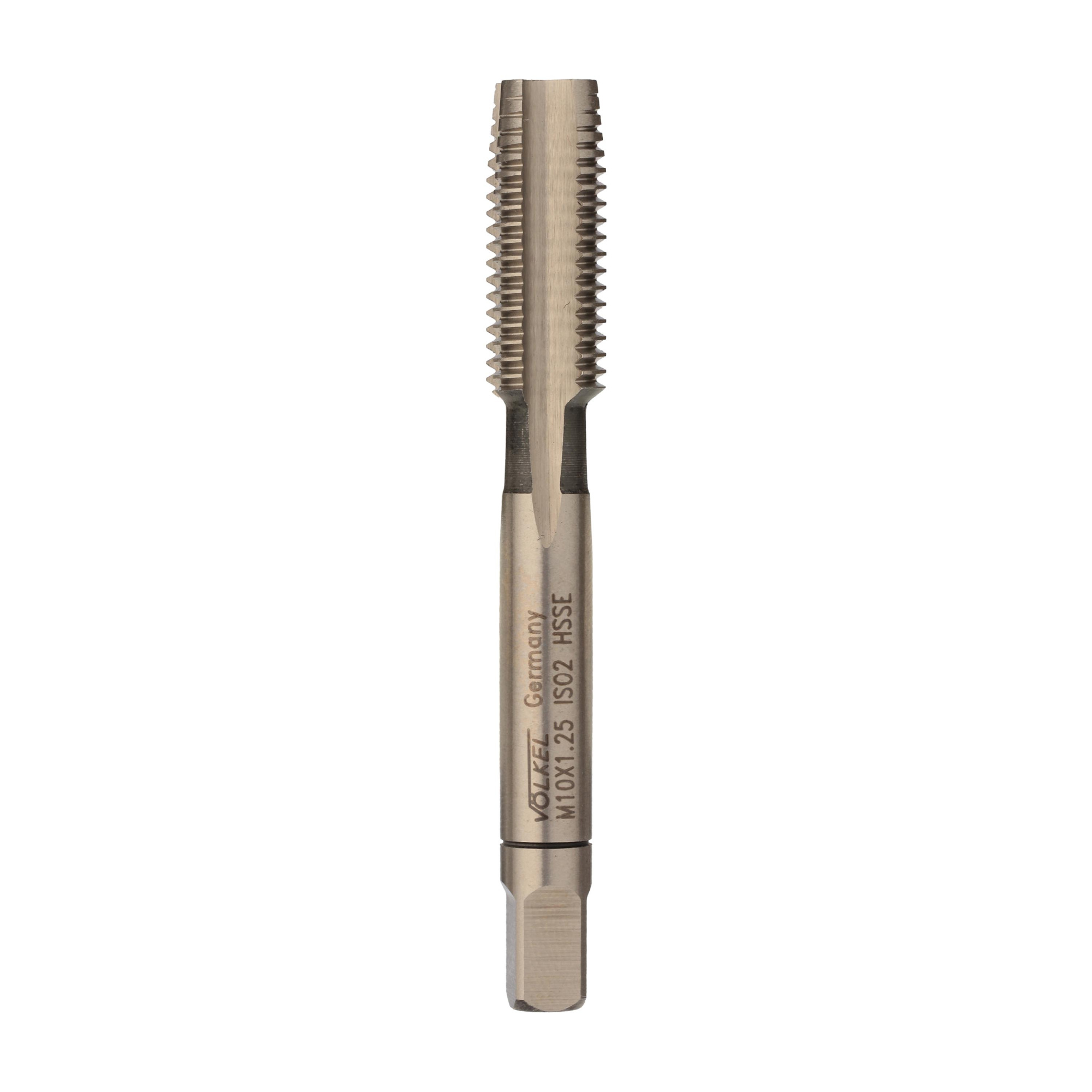 Метчик Volkel HSSE DIN2181 6h метрическая резьба М10х1,25 №1 56338-1