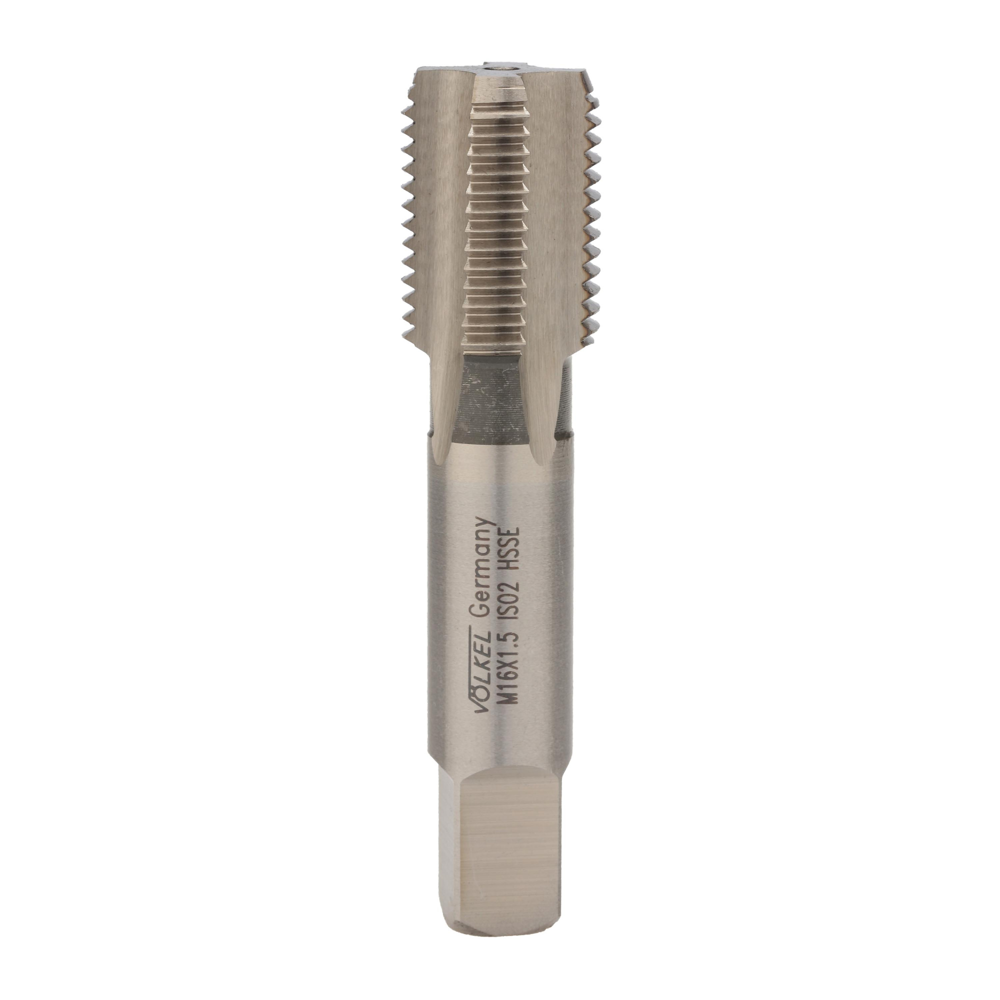 Метчик Volkel HSSE DIN2181 6h метрическая резьба М16х1,5 №3 56366-2