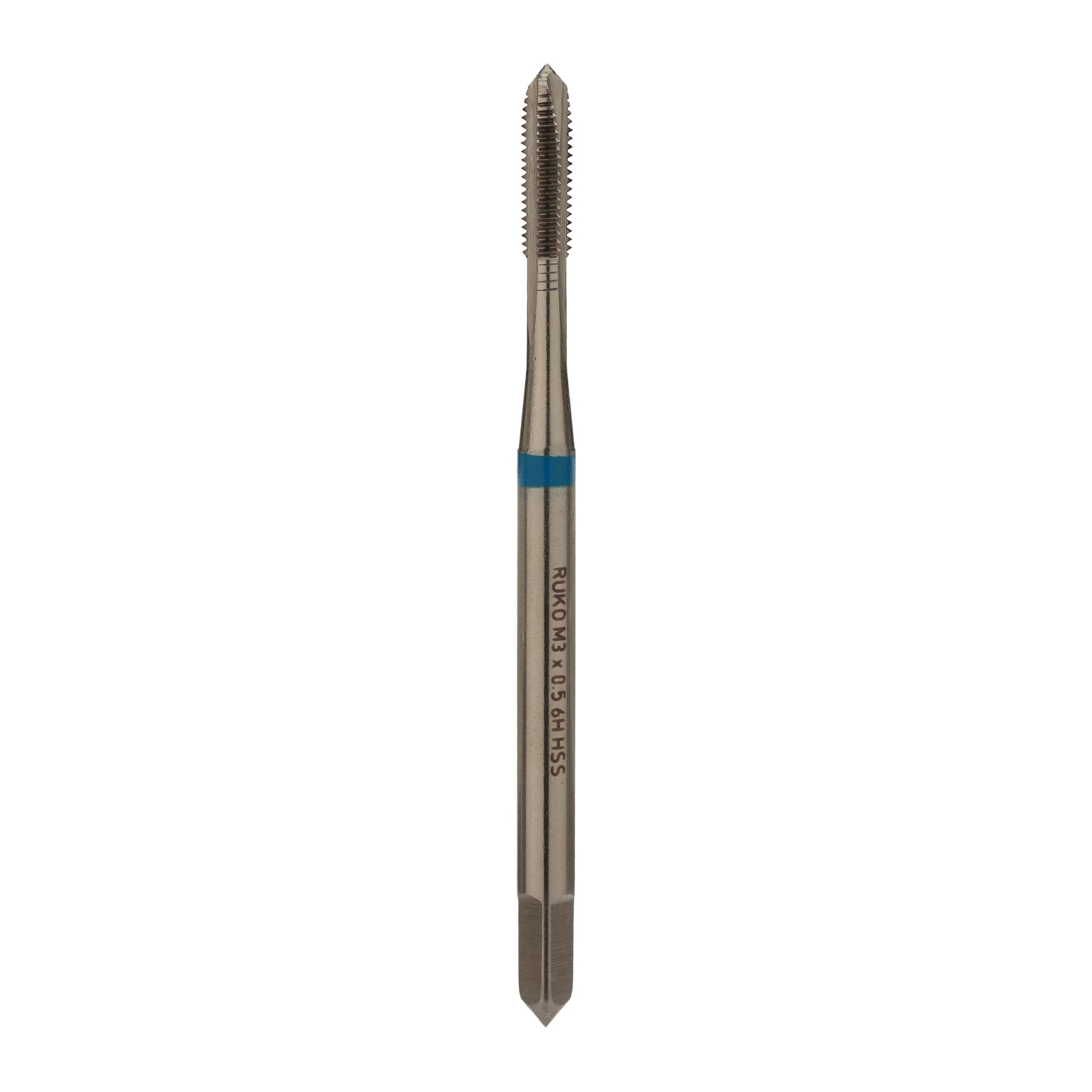 Метчик машинный Ruko HSS-G DIN371 6h метрическая резьба М3х0,5 232030