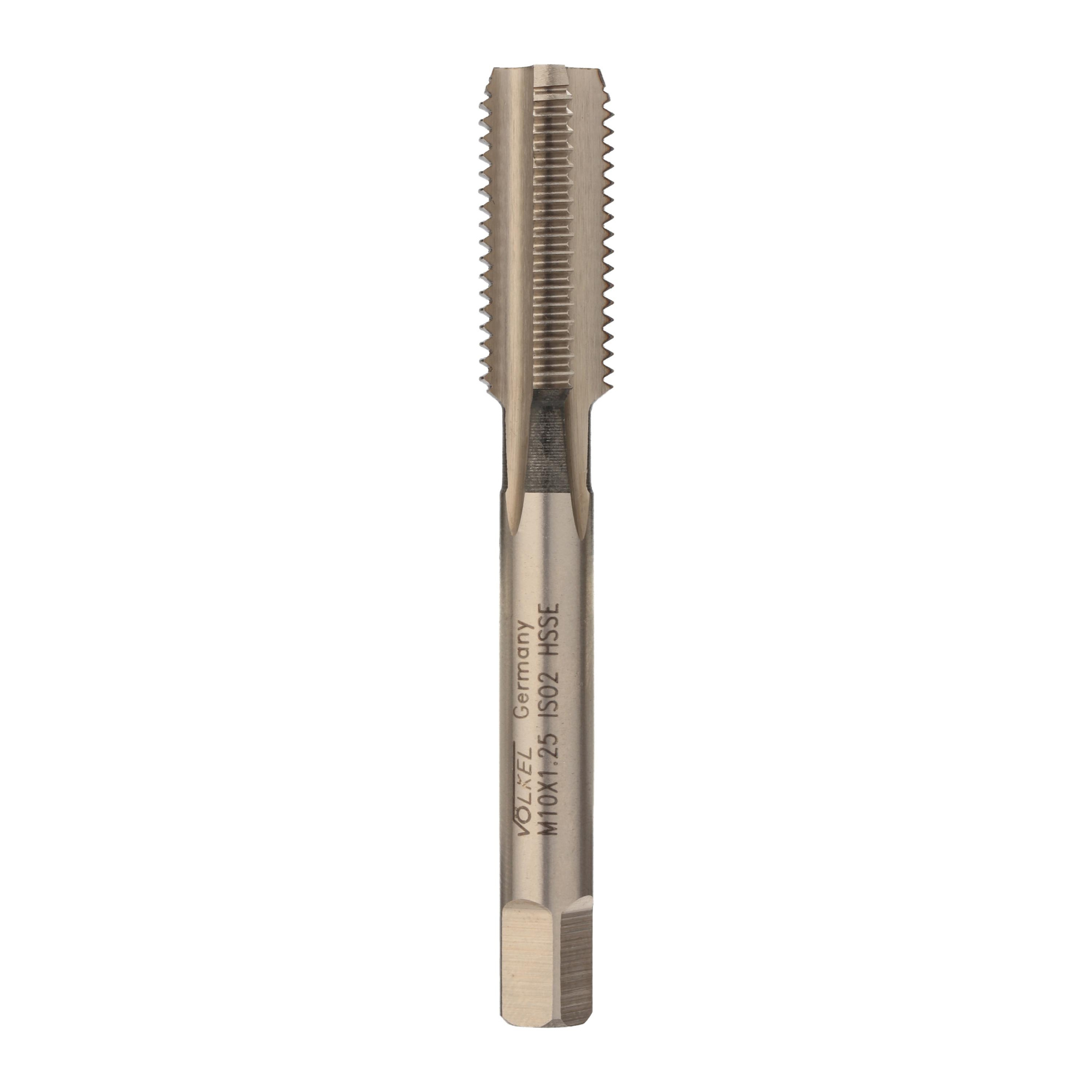 Метчик Volkel HSSE DIN2181 6h метрическая резьба М10х1,25 №3 56338-2