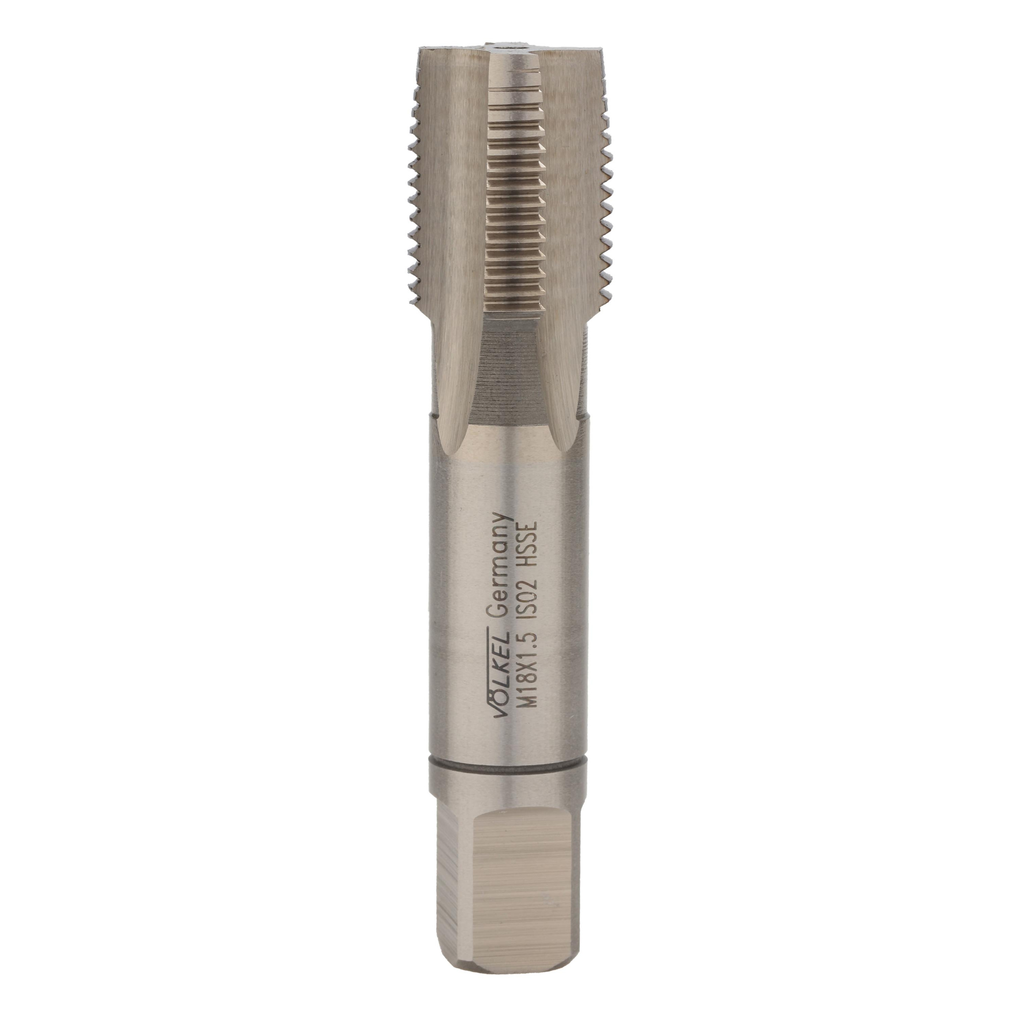 Метчик Volkel HSSE DIN2181 6h метрическая резьба М18х1,5 №1 56372-1