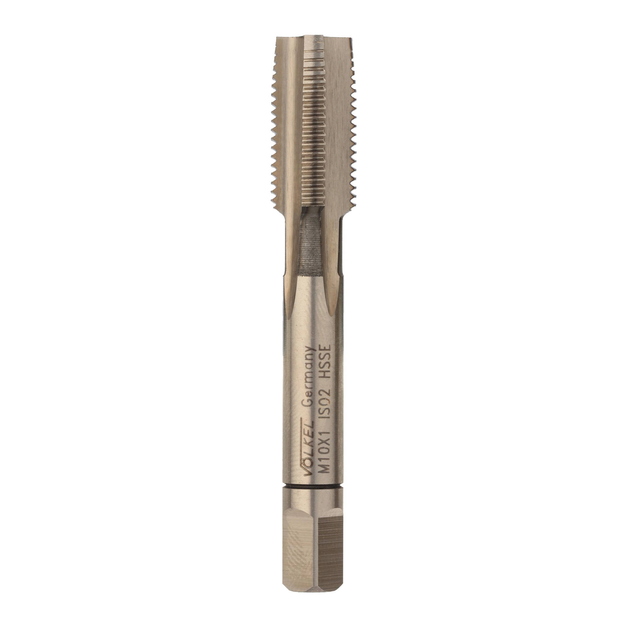 Метчик Volkel HSSE DIN2181 6h метрическая резьба М10х1,0 №1 56336-1