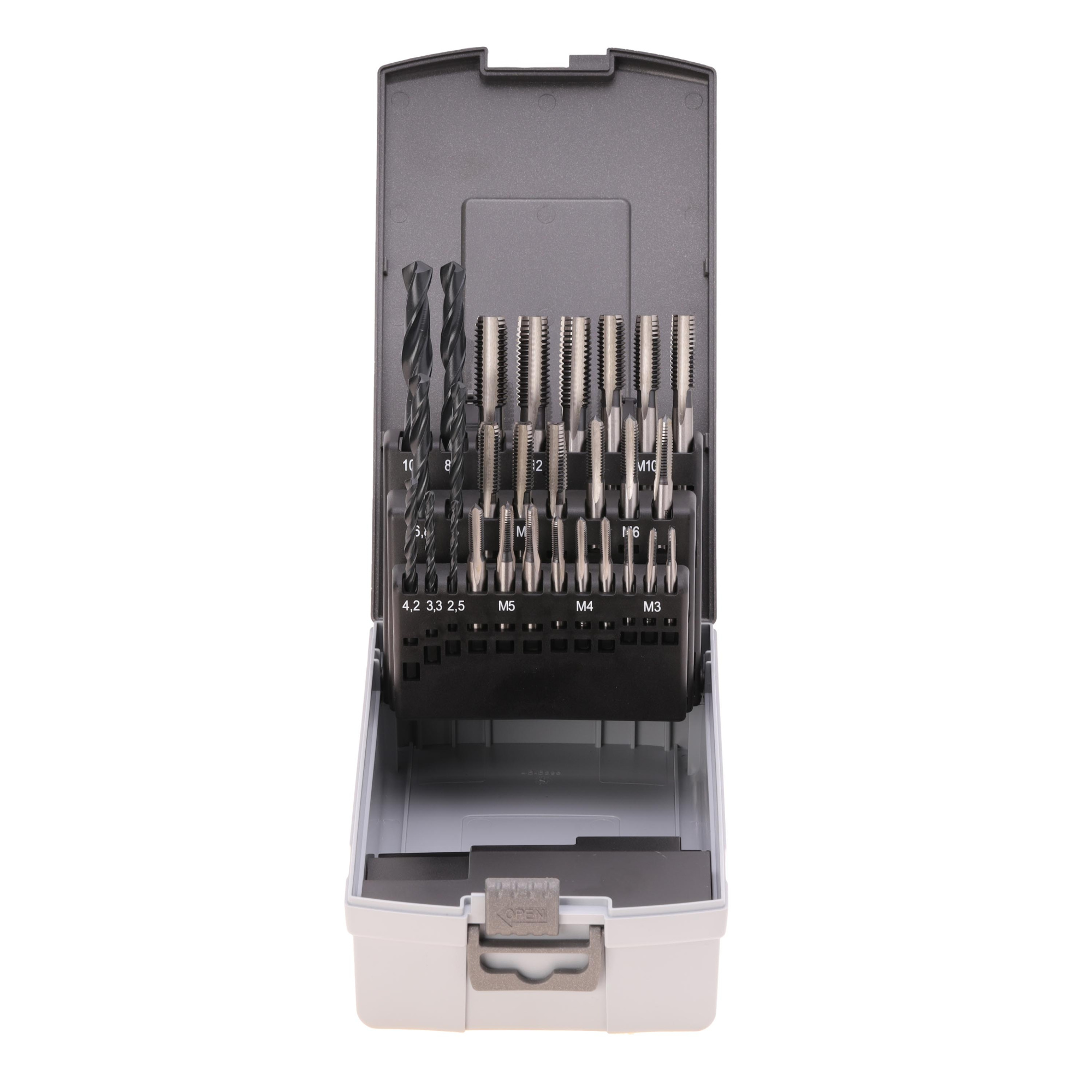 Набор комплектных метчиков Bucovice Tools M3-M12 115CrV3 DIN352 28пр 310144