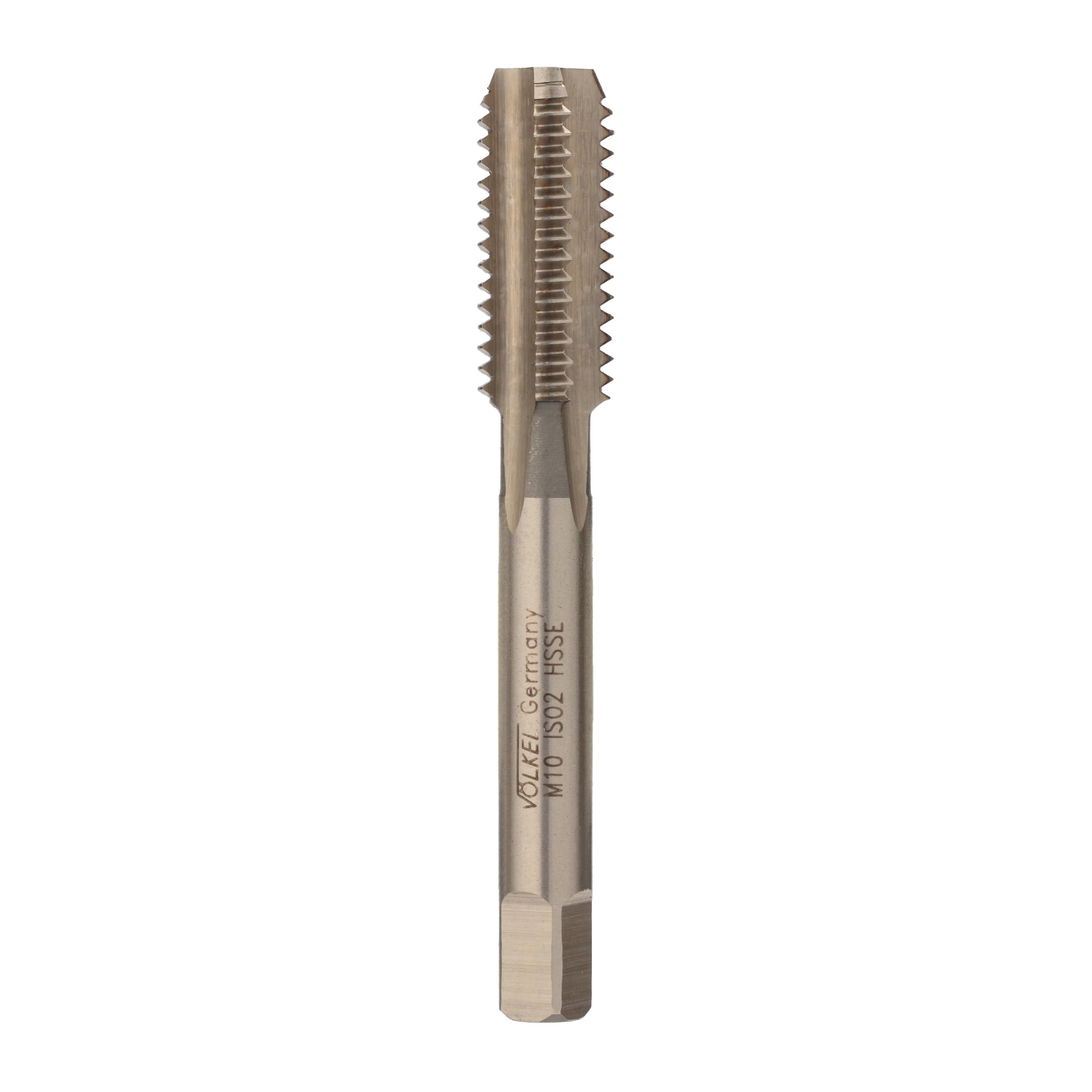 Метчик Volkel HSSE DIN352 6h метрическая резьба М10х1,5 №3 57346-3