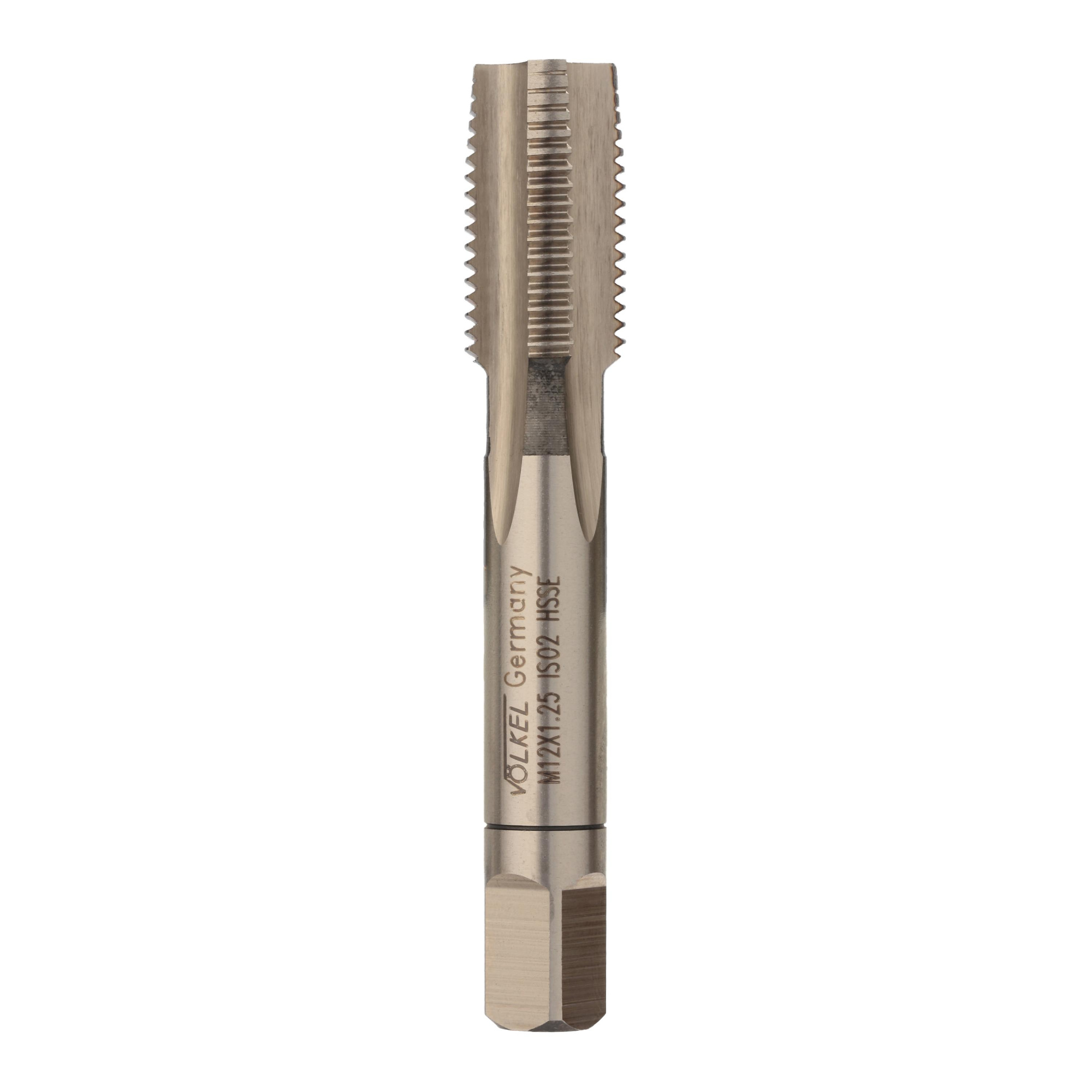 Метчик Volkel HSSE DIN2181 6h метрическая резьба М12х1,25 №1 56346-1
