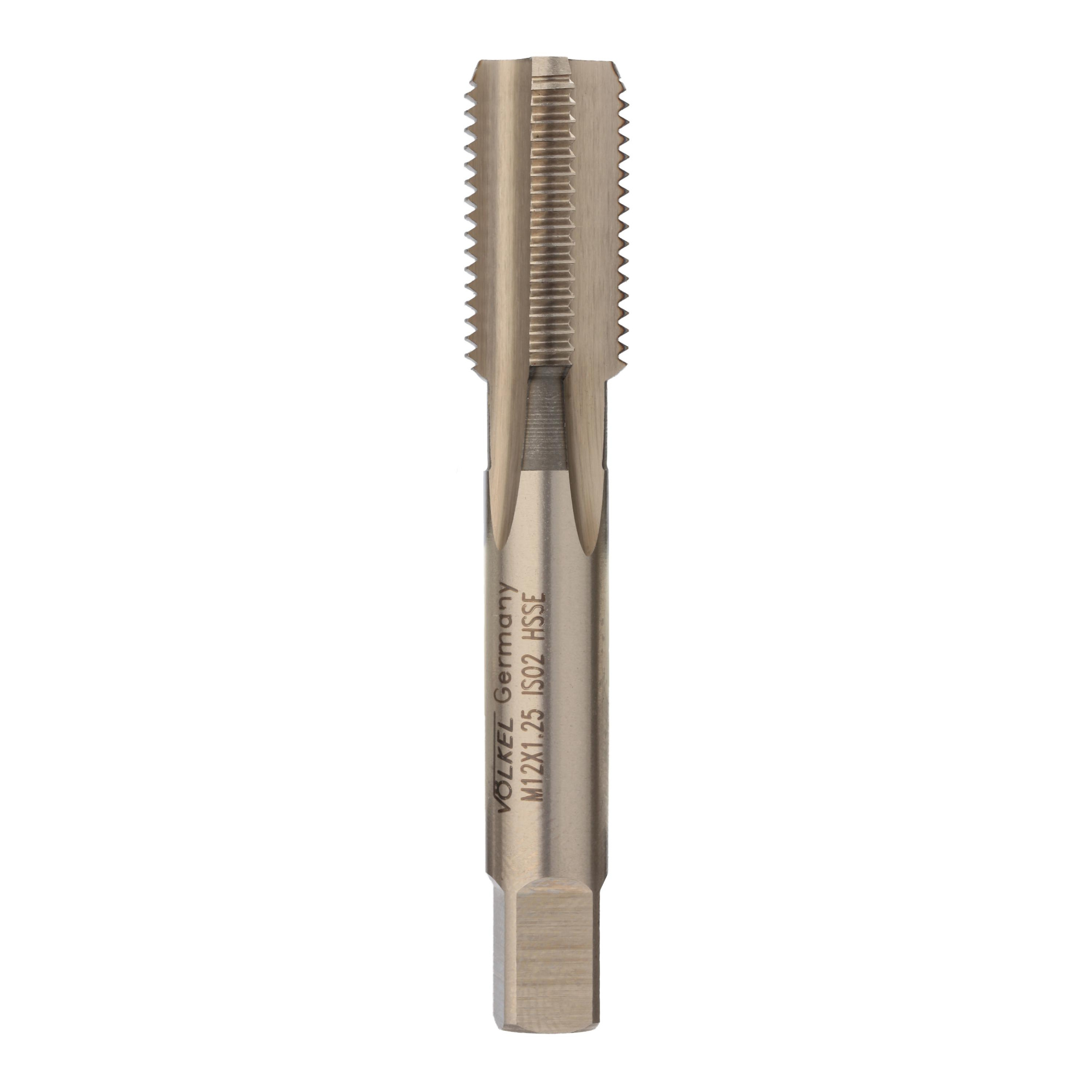 Метчик Volkel HSSE DIN2181 6h метрическая резьба М12х1,25 №3 56346-2