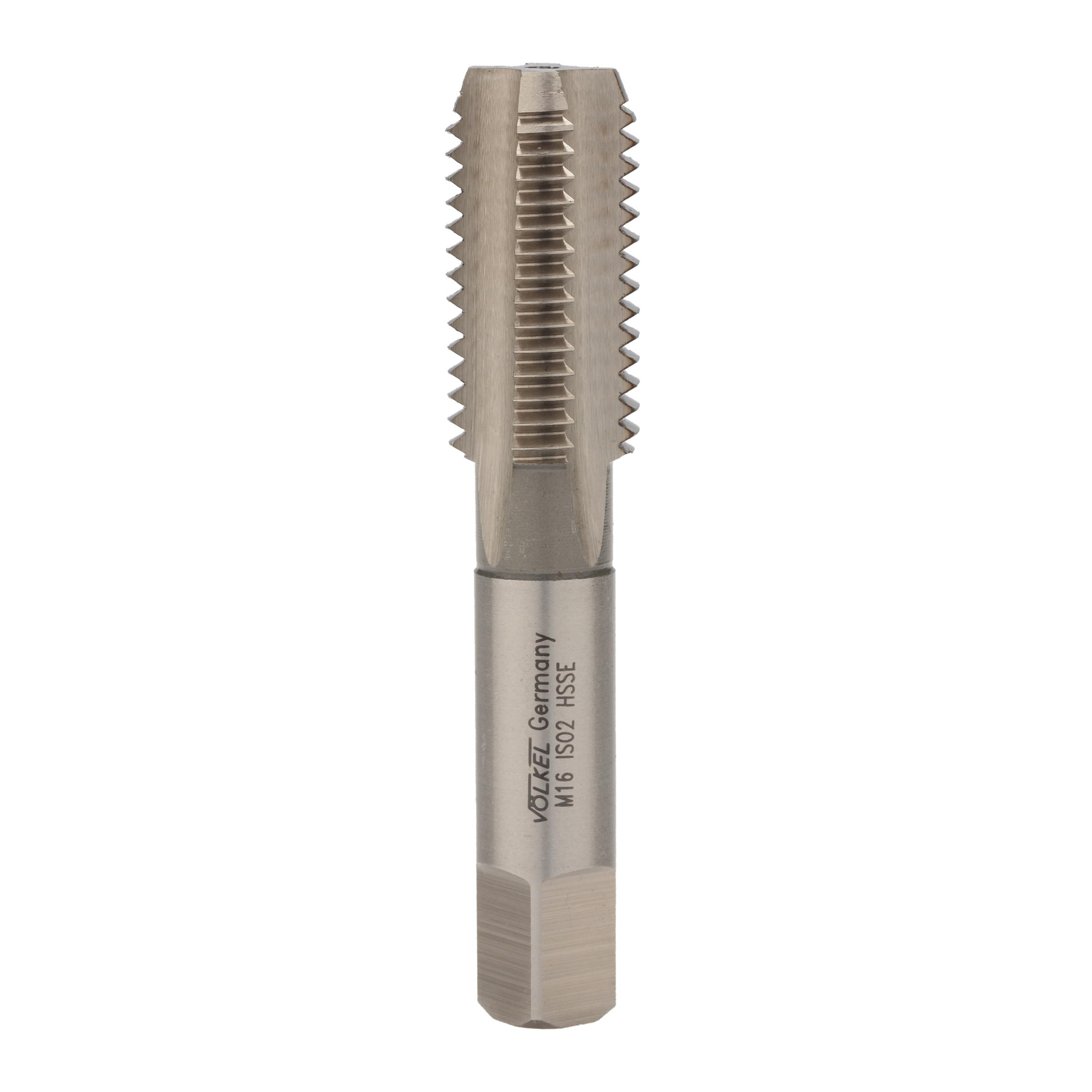 Метчик Volkel HSSE DIN352 6h метрическая резьба М16х2,0 №3 57358-3