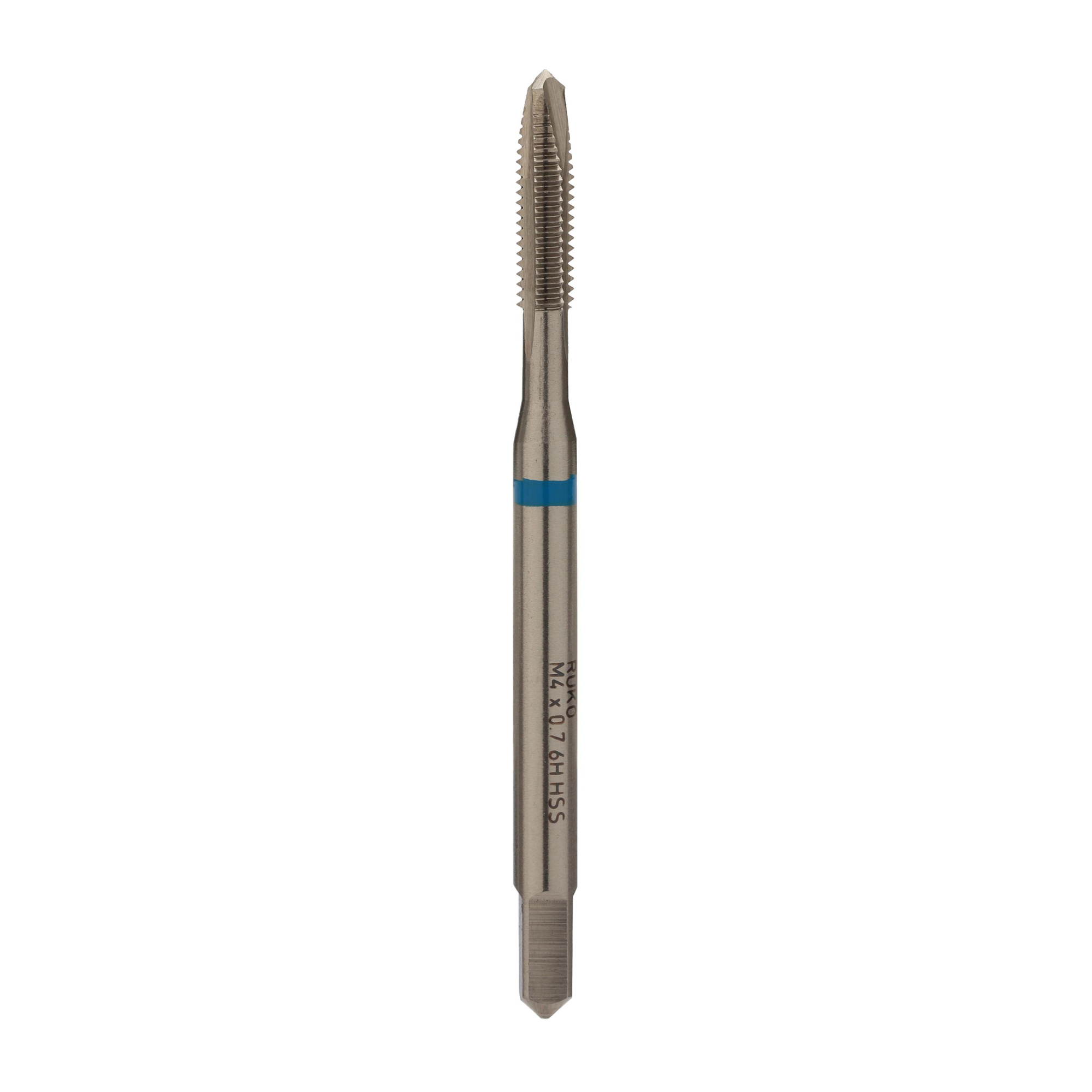 Метчик машинный Ruko HSS-G DIN371 6h метрическая резьба М4х0,7 232040