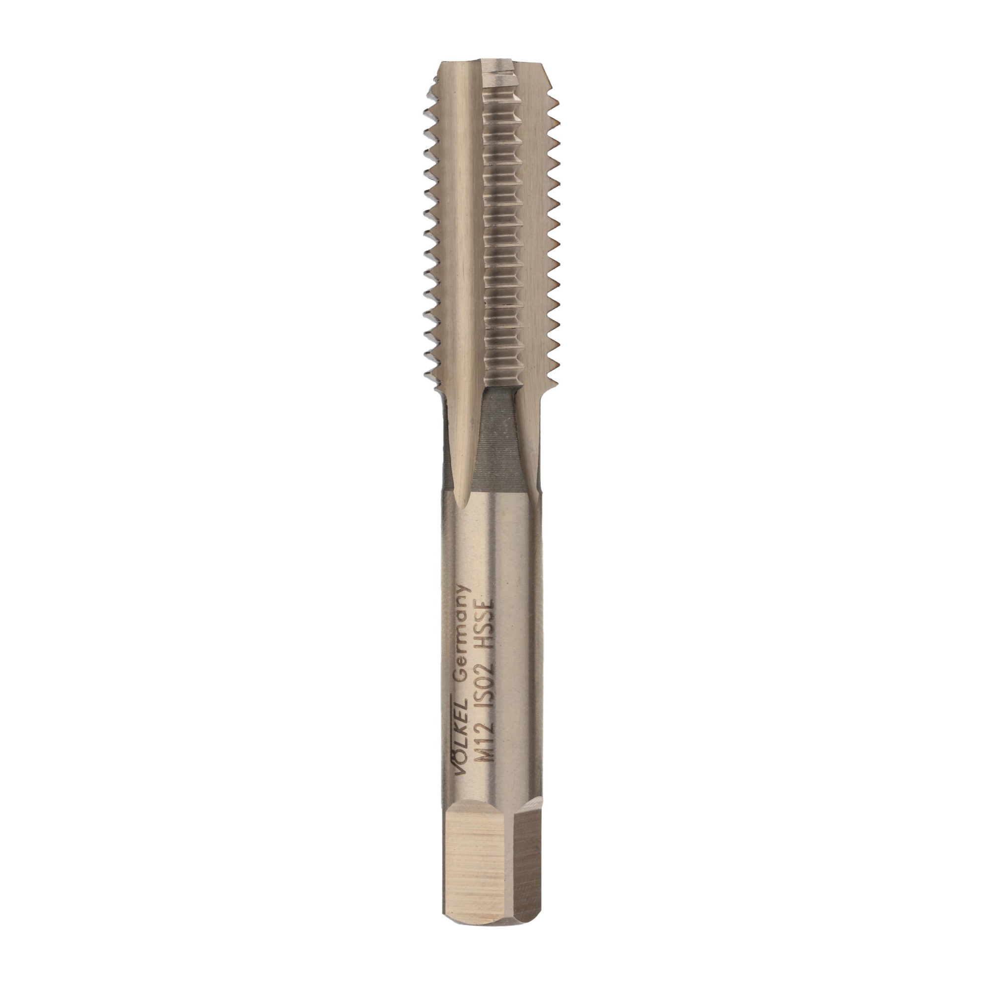 Метчик Volkel HSSE DIN352 6h метрическая резьба М12х1,75 №3 57350-3