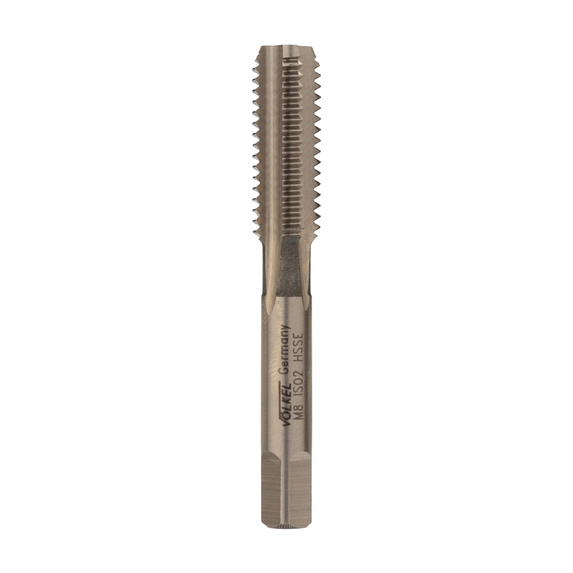 Метчик Volkel HSSE DIN352 6h метрическая резьба М8х1,25 №3 57342-3